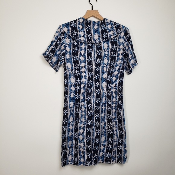 All Dressed Up Printed Button Up Romper - Picture 2 of 4